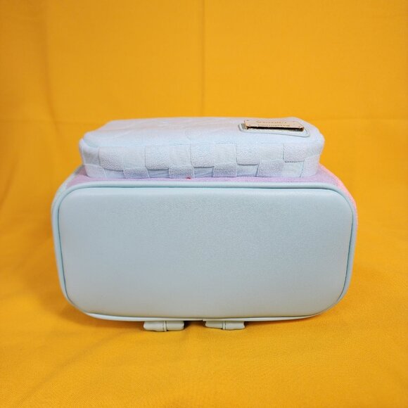 Loungefly SDCC LE Hello Kitty & Friends Color Block Terry Cloth Mini Backpack - Picture 10 of 12